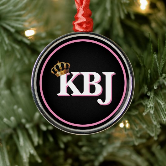 ケタンジブラウンジャクソンKBJプレミアムキープサケ メタルオーナメント (ツリー)