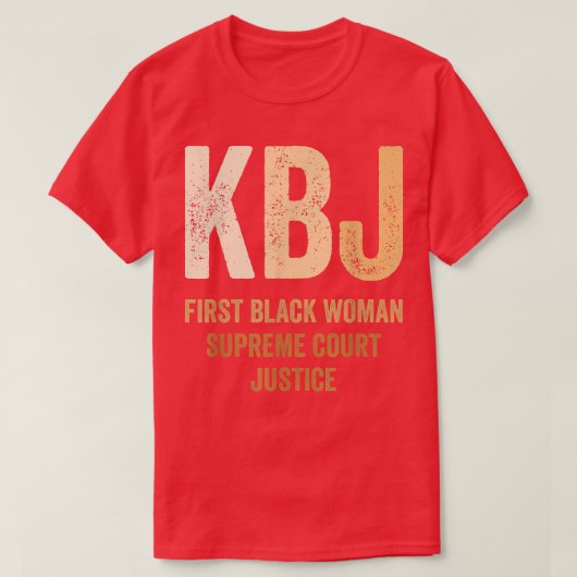 ケタンジブラウンジャクソンTシャツ最高裁判所判事 Tシャツ (デザイン正面)