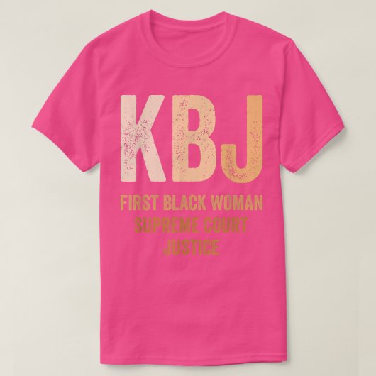 ケタンジブラウンジャクソンTシャツ最高裁判所判事 Tシャツ (デザイン正面)