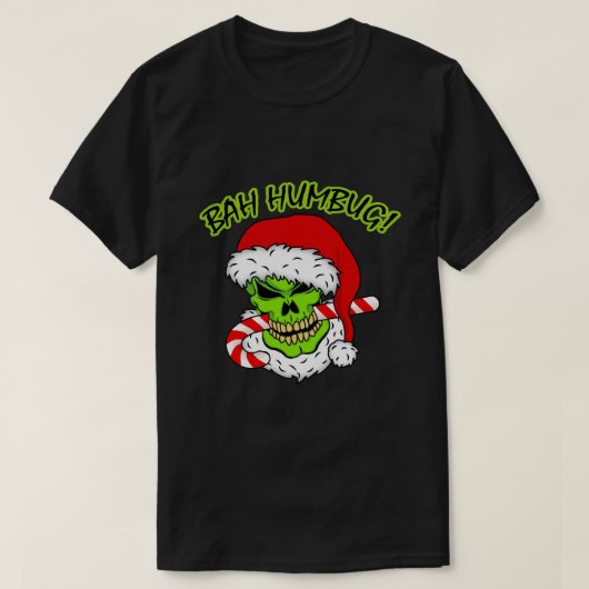 ケチなホムブグ スカル Tシャツ (デザイン正面)