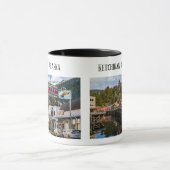 ケチカンクリーク通り、クルージングアラスカ マグカップ (中央)