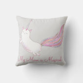 ケチコーン |お母さんは魔法だ クッション (裏面)