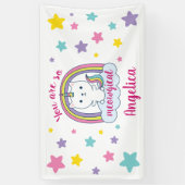 ケチコーン |バナー |白 横断幕 (縦)