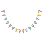 ケチコーン |フラグの分割 |誕生日装飾 バンティングフラッグ (全)