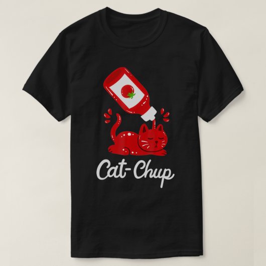 ケチャップかわいい Tシャツ (デザイン正面)