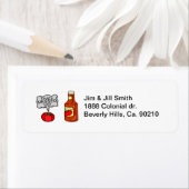 ケチャップが台無し ラベル (インサイチュ)