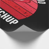 ケチャップが大好きな男の子 ラッピングペーパー (角)