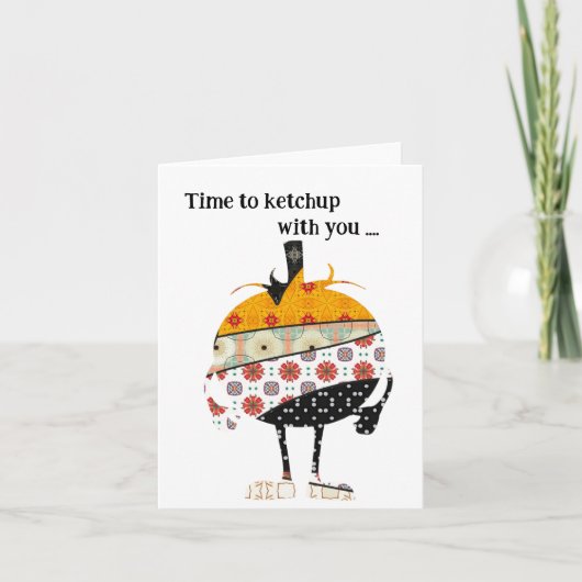 ケチャップする時間 カード (正面)