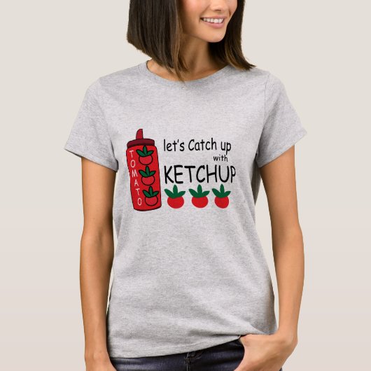 ケチャップでお話しよう Tシャツ (正面)