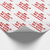 ケチャップなしライフ ラッピングペーパー (角)