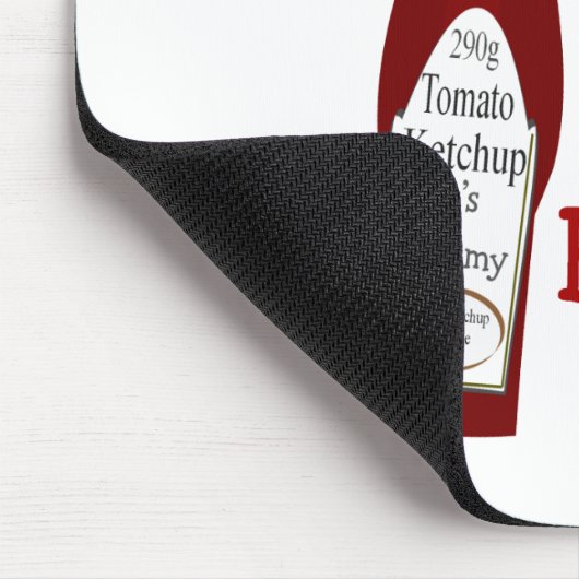 ケチャップによって動力を与えられる マウスパッド (コーナー)