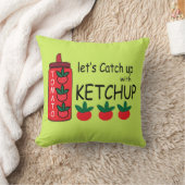 ケチャップに追いつこう クッション (ブランケット)