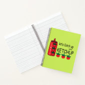 ケチャップに追いつこう ノートブック (内部)