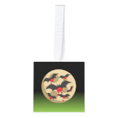 ケチャップイーターヴァンパイアこうもり キューブオーナメント (正面)