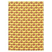 ケチャップジャンクフード付きチキンナゲットグルメ テーブルクロス (正面)