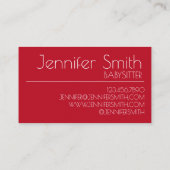 ケチャップジャンクフード付きチキンナゲットグルメ 名刺 (裏面)