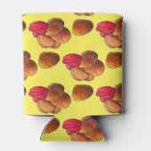 ケチャップジャンクフード付きチキンナゲットグルメ 缶クーラー (裏面)