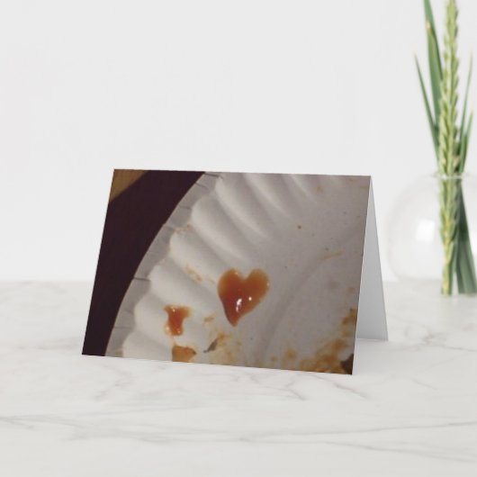 ケチャップハートカード シーズンカード (正面)