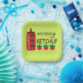 ケチャップパーティーに追いつこう ペーパープレート (パーティー)