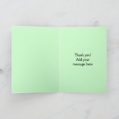 ケチャップボトルトマトソーステーブルファンシー調味料 サンキューカード (内部)