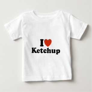 ケチャップ大好き ベビーTシャツ
