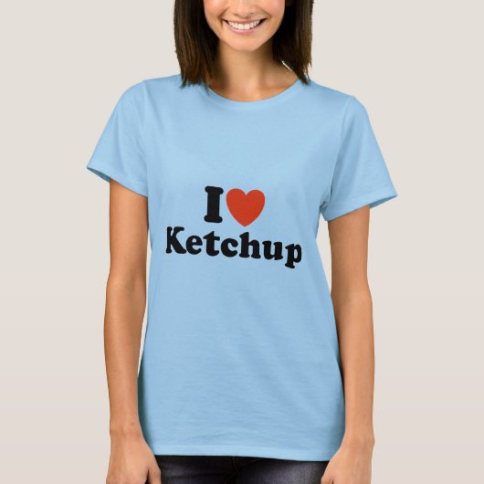 ケチャップ大好き Tシャツ (正面)