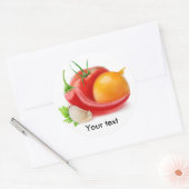 ケチャップ成分 ラウンドシール (封筒)