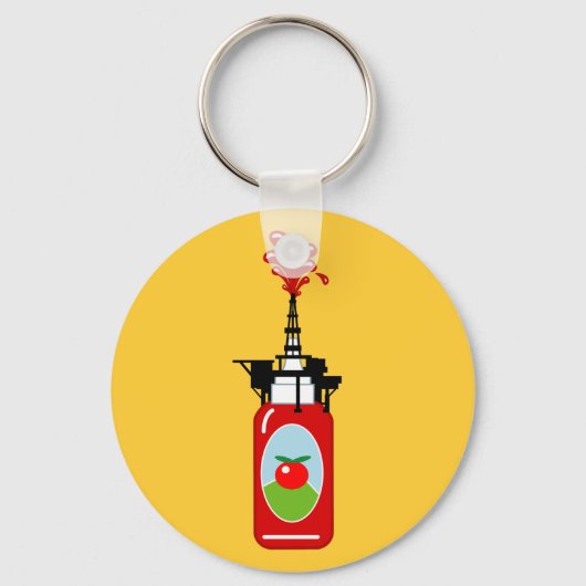 ケチャップ油リグ キーホルダー (正面)