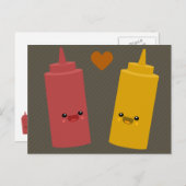 ケチャップ&マスタードフレンズ ポストカード (正面/裏面)