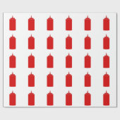 ケチャップ ラッピングペーパー (フラット)