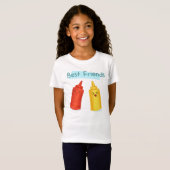 ケチャッ最高のプフレンド Tシャツ (正面フル)