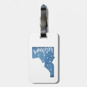 ケチャムアイダホ木目 ラゲッジタグ (裏面縦)