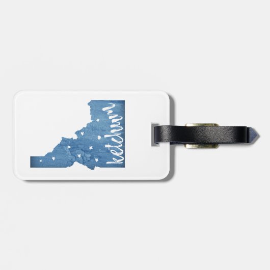 ケチャムアイダホ木目 ラゲッジタグ (裏面横)