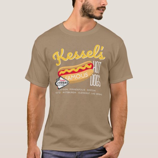 ケッセルズ・フェイマス・ホットドッグの女の子 Tシャツ (正面)