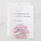 ケッピーベビーシャワー招待状 招待状 (裏面)