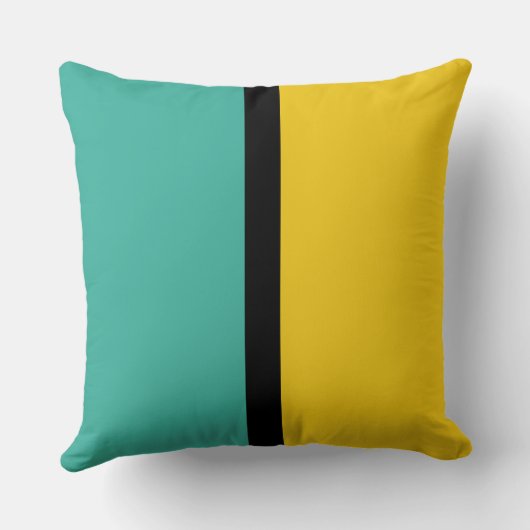 ケッペルとジョンクイル無地のの色の背景 クッション (裏面)