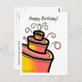 ケッ祝キで! ポストカード (正面/裏面)