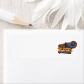 ケツァルコアトル差出人住所ラベル ラベル (インサイチュ)