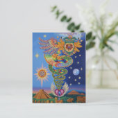 ケツァルコアトル戻りはがき ポストカード (スタンド正面)