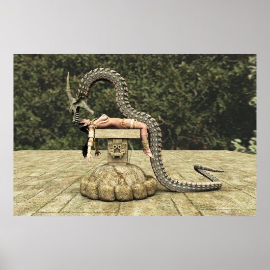 ケツァルコアトル降順003 ポスター (正面)