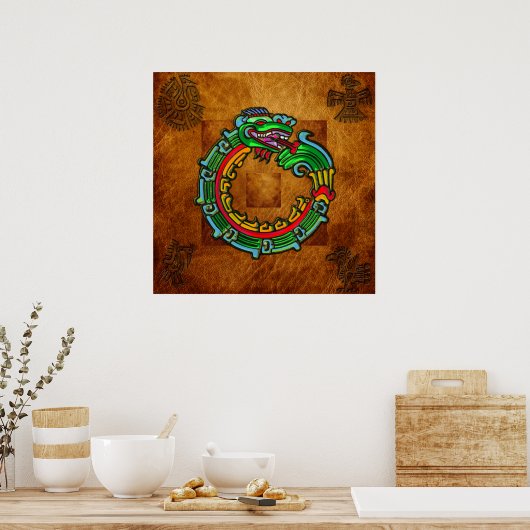 ケツァルコアトル ポスター (キッチン)