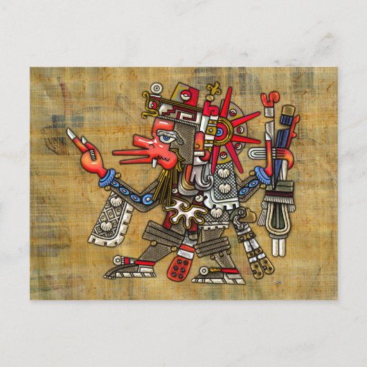 ケツァルコアトル ポストカード (正面)