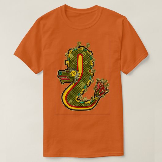 ケツァルコアトル Tシャツ (デザイン正面)