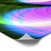 ケツァルコアトルBlossom V 1アートプリント ポスター (角)