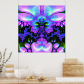 ケツァルコアトルBlossom V 1アートプリント ポスター (キッチン)