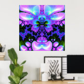 ケツァルコアトルBlossom V 1アートプリント ポスター (ホームオフィス)