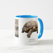 ケヅメリクガメ マグカップ (正面右)