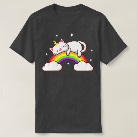 ケティコーンレインボー Tシャツ (デザイン正面)