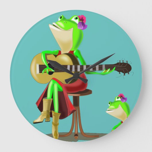 ケティ+丸時計 ラージ壁時計 (正面)