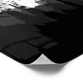 ケテルダムからの挨拶カラスのはがきアートの6つ ポスター (角)